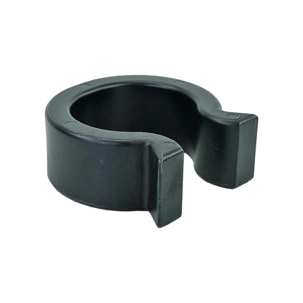 Clip Upright Hose Retain 1.25ID Black DELRIN Anesthesia Clip Upright Hose Retain 1.25ID Black DELRIN Anesthesia