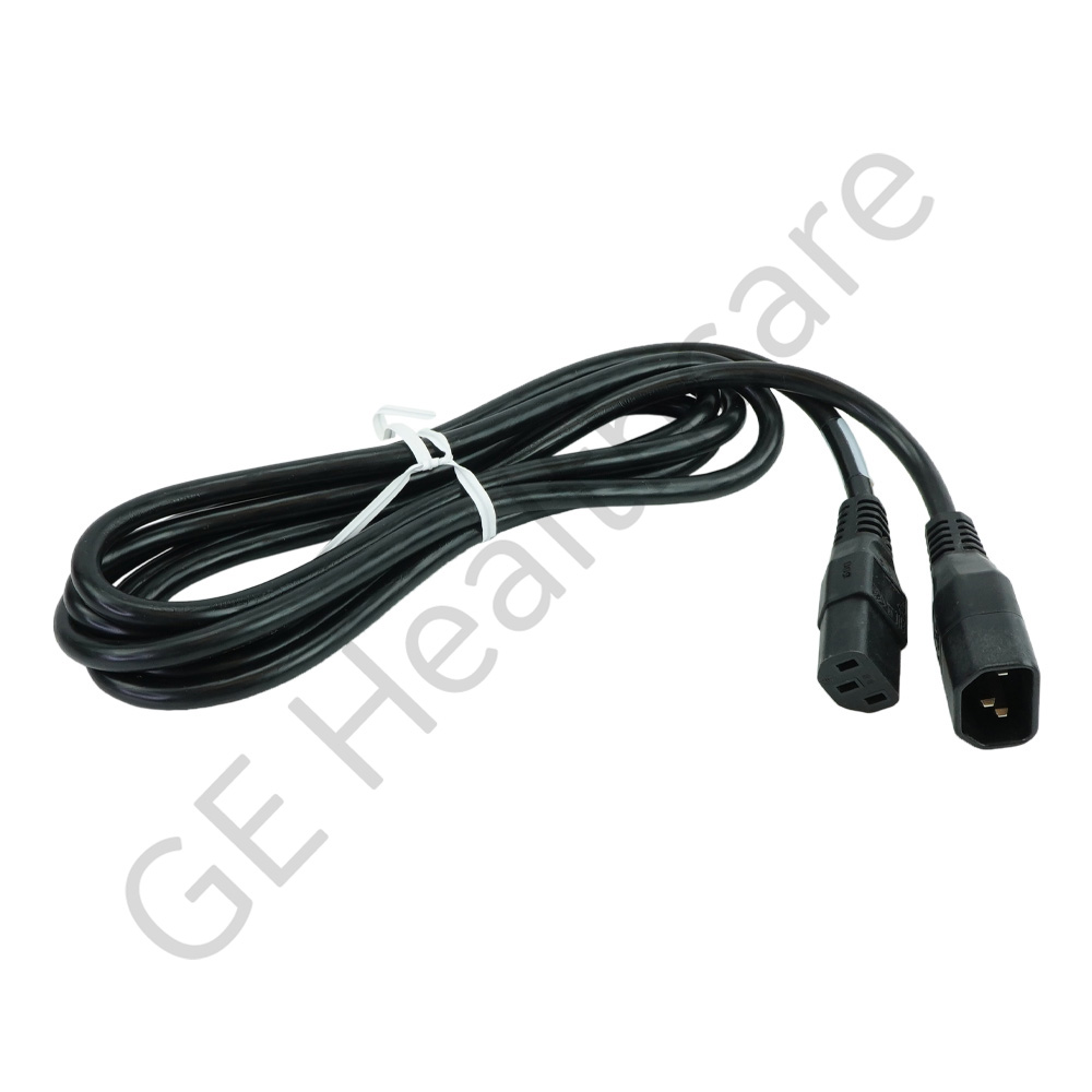 Power Cord IEC (Male)-IEC (Female) 8ft