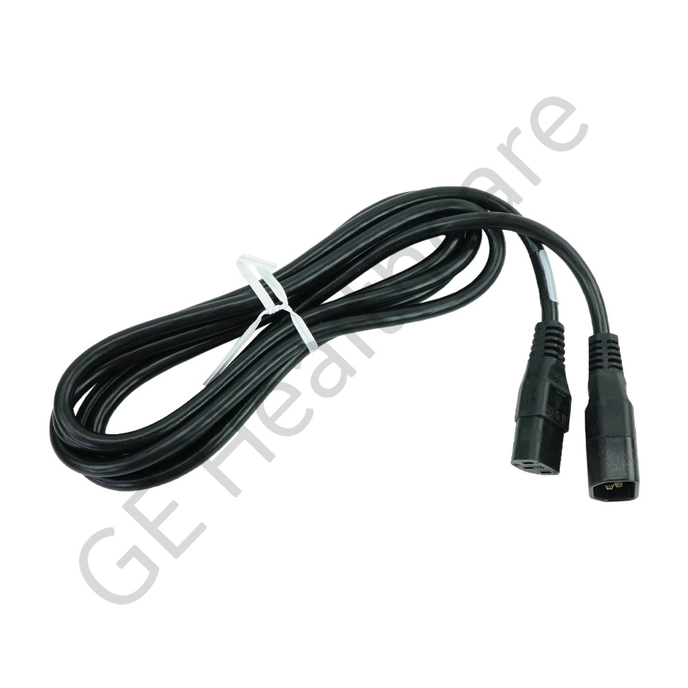 Power Cord IEC (Male)-IEC (Female) 8ft