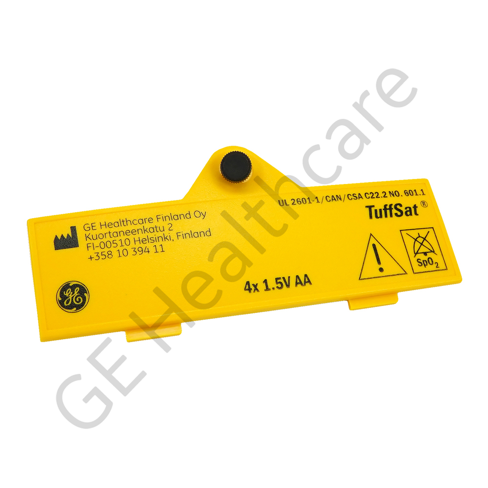 Door Battery Tuffsat Yellow with Screw