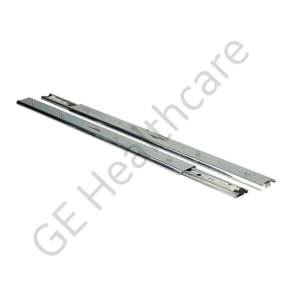 XGA Slide Rails, 28in Length, 0.5in Width, 28in Travel, Jonathan Rev F