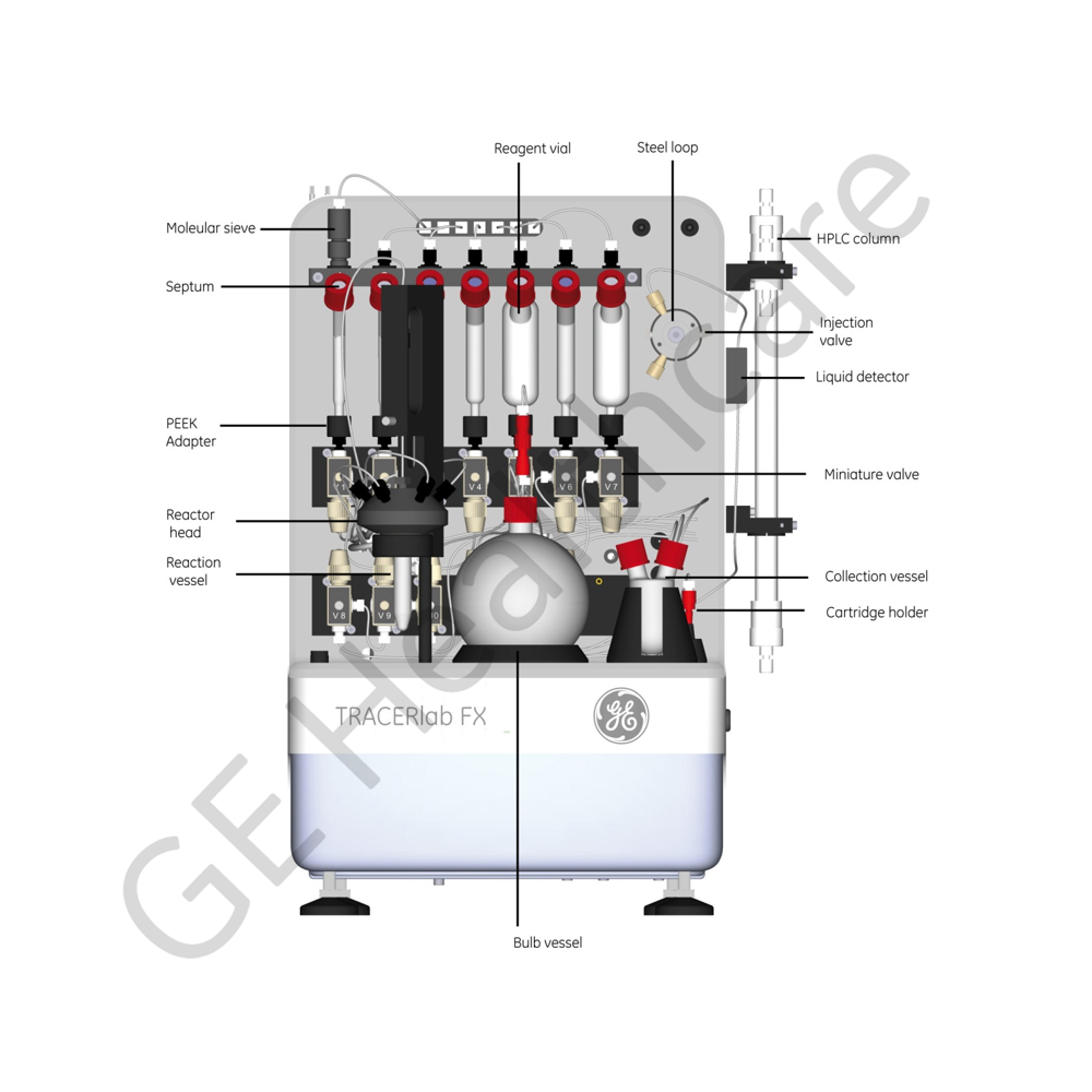 TRACERLAB FX M - REACTOR HEAD