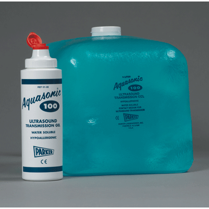 Min Qty Item-Parker Labs Aquasonic. 100 Ultrasound Gel - 5 Liter Jug