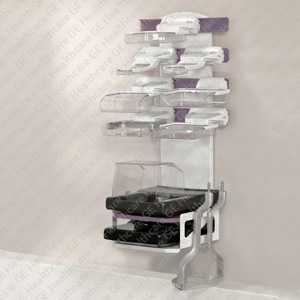 Senographe Pristina Accessories Storage Wall Stand