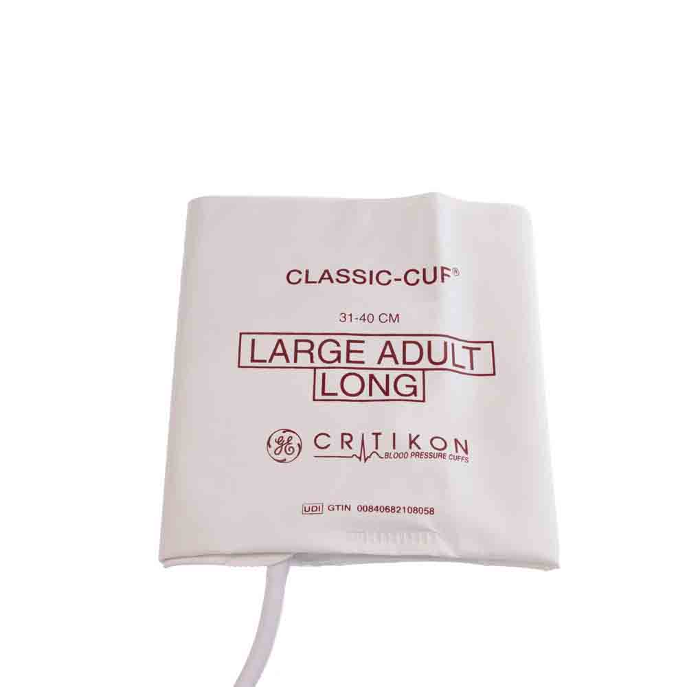 Brassard PNI CLASSIC-CUF Adulte gros bras (31-40cm) longs, connecteur à baïonnette à 1 tube (20/boîte)