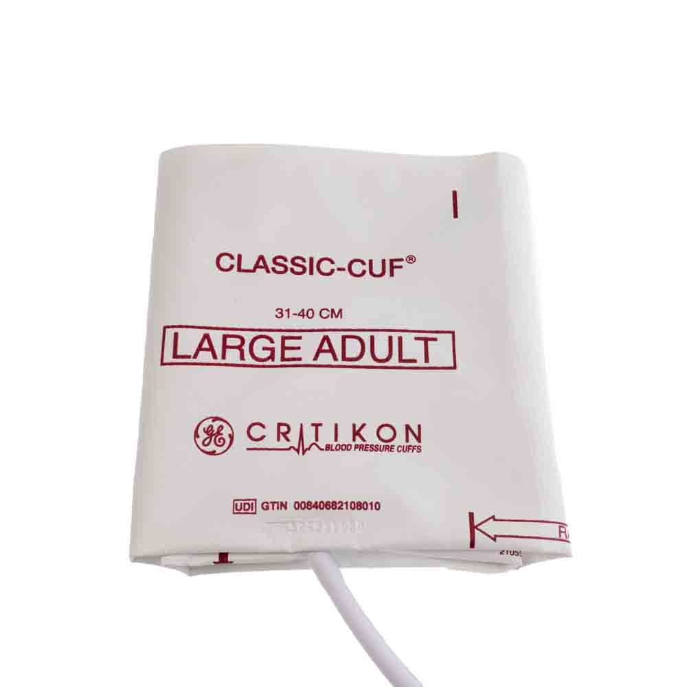 Brassard PNI CLASSIC-CUF Adulte gros bras (31-40cm), connecteur à baïonnette à 1 tube (20/boîte)