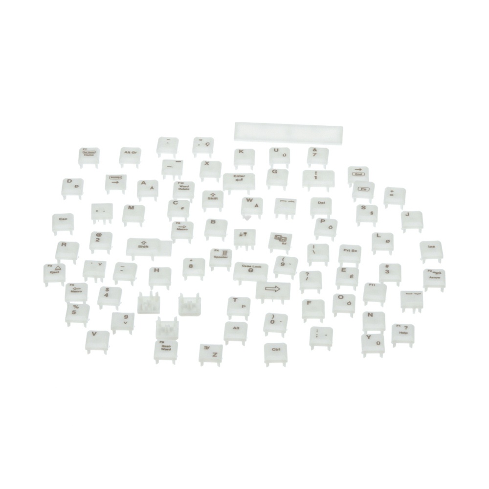 Caps Alphanumeric Keyboard RTU100 English Caps Alphanumeric Keyboard RTU100 English