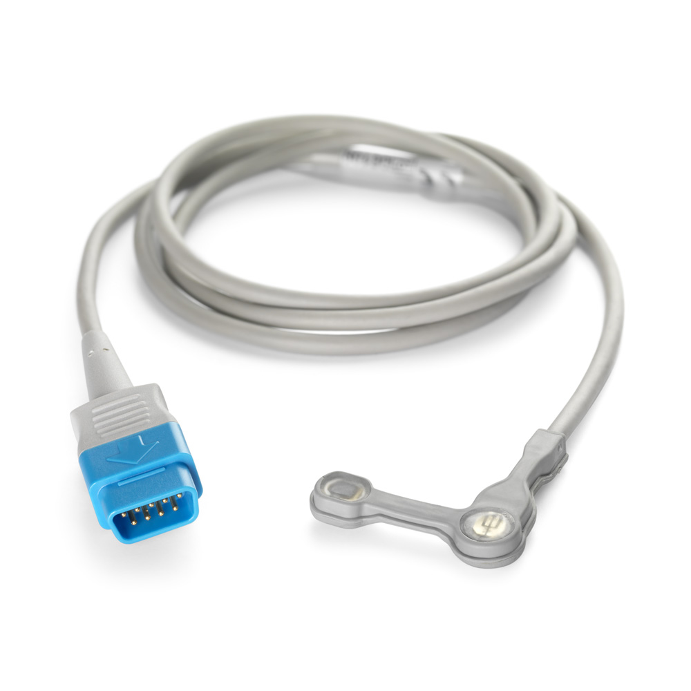 Capteur TruSignal™ SpO2 pour peau sensible, Tous patients, 1m, réutilisable (3/boîte) Capteur TruSignal™ SpO2 pour peau sensible, Tous patients, 1m, réutilisable (3/boîte)